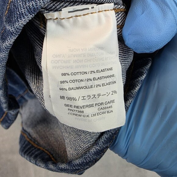 Madewell Denim Skirt Womens Size 29 Blue Button Front A Line Mini Pockets Casual - Picture 5 of 8